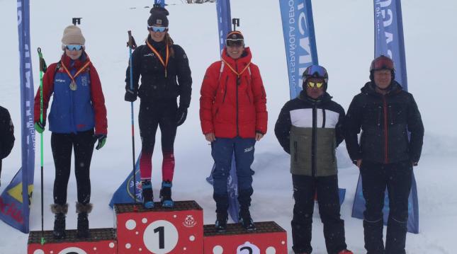 Irati Cuadrado, campeona de España absoluta en Candanchú